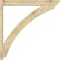 Ekena Millwork Thorton Slat Rough Sawn Outlooker, Douglas Fir, 6"W x 46"D x 46"H OUT06X46X46THR06RDF - alternate 3